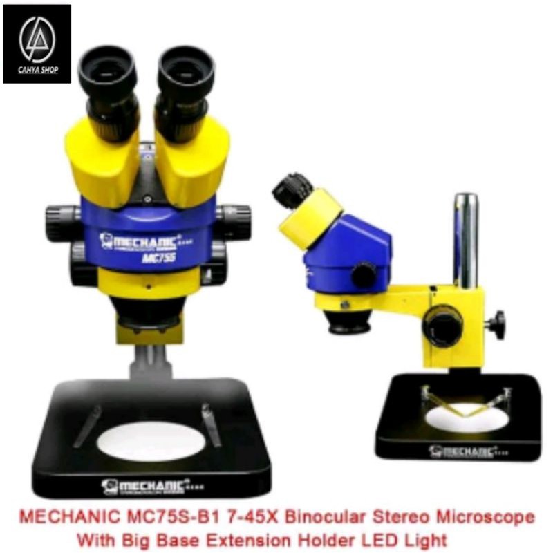 MICROSCOPE BINOKULAR MECHANIC MC75S-B1 ORIGINAL