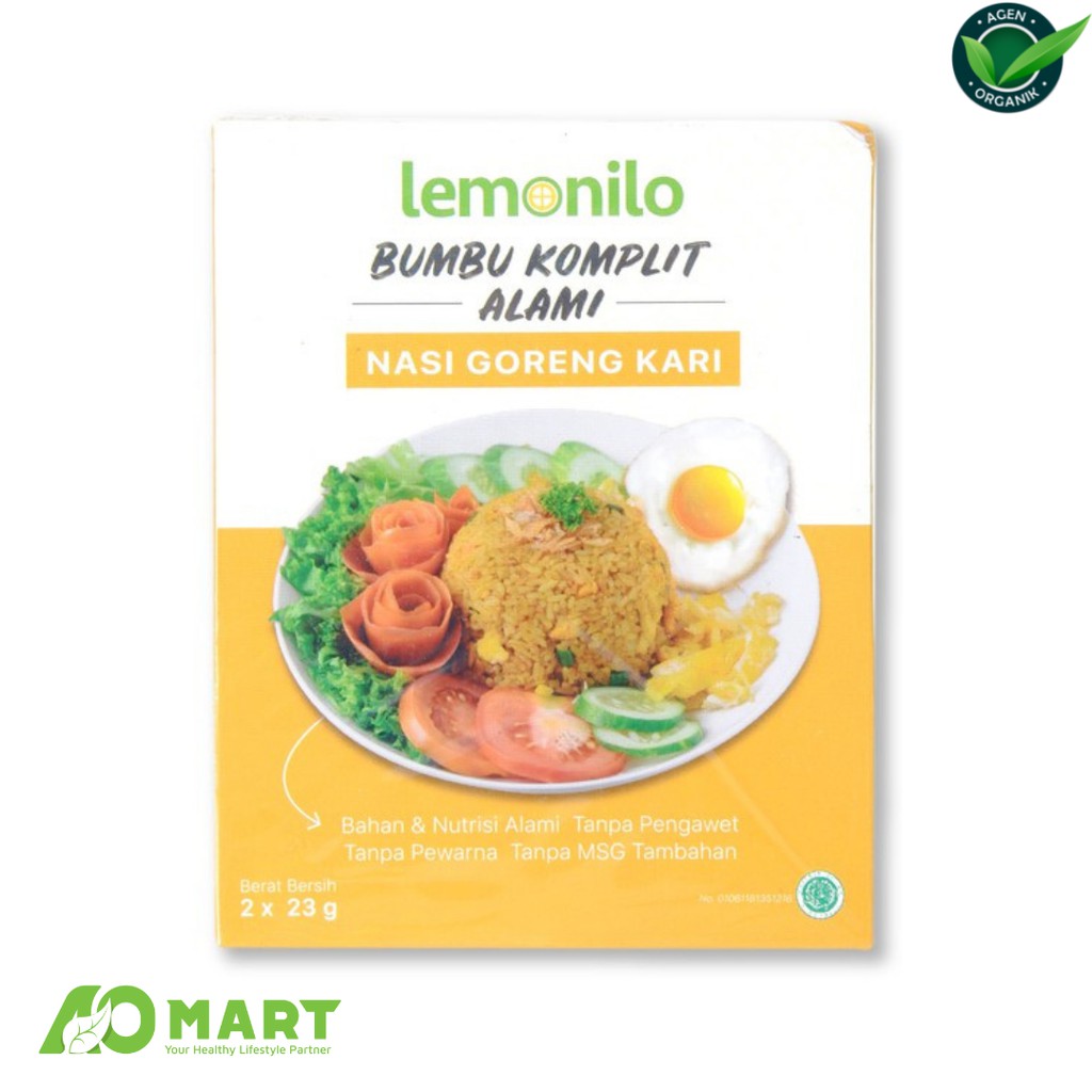 Lemonilo Bumbu Komplit Alami Nasi Goreng Kari 46g