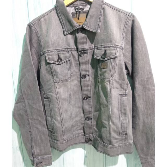 Jaket jeans Greenlight abu