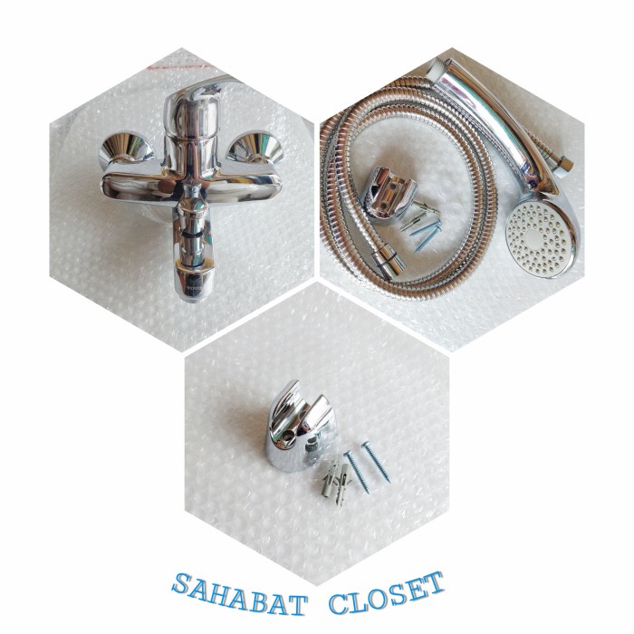 Kran mixer | Kran shower | Shower Set | Panas dingin | TOTO | Bekas