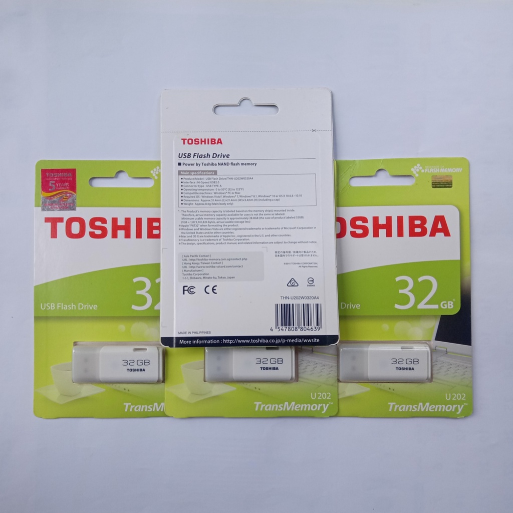 USB Flashdisk Toshiba 32 GB Asli Original