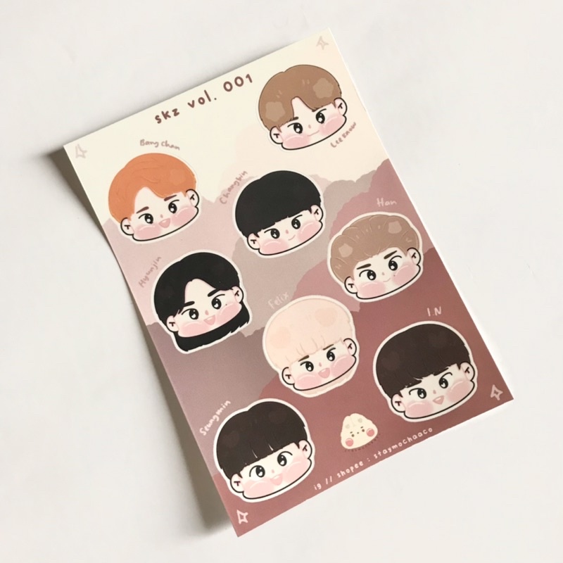 Stray Kids Noeasy Sticker Sheet by staymochaaco