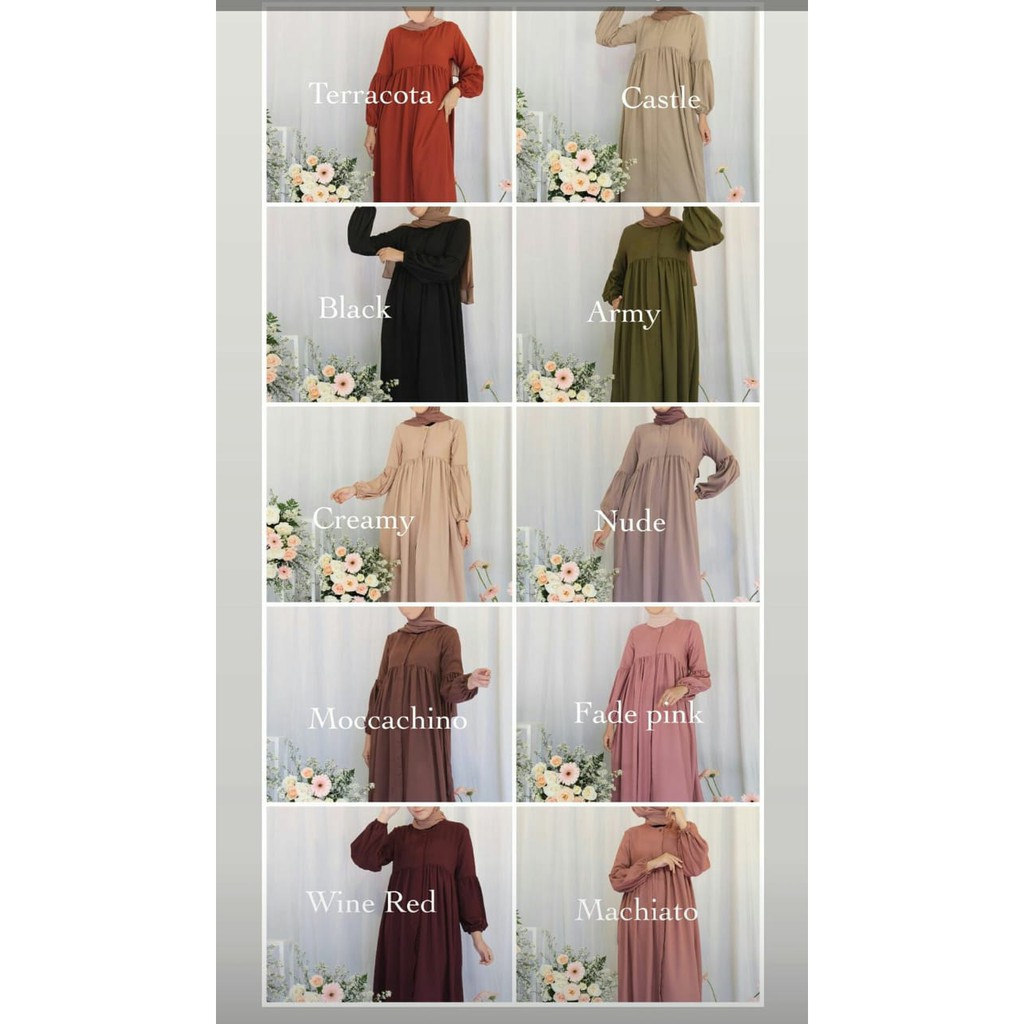 NADEEA DRESS by Walhijab.id