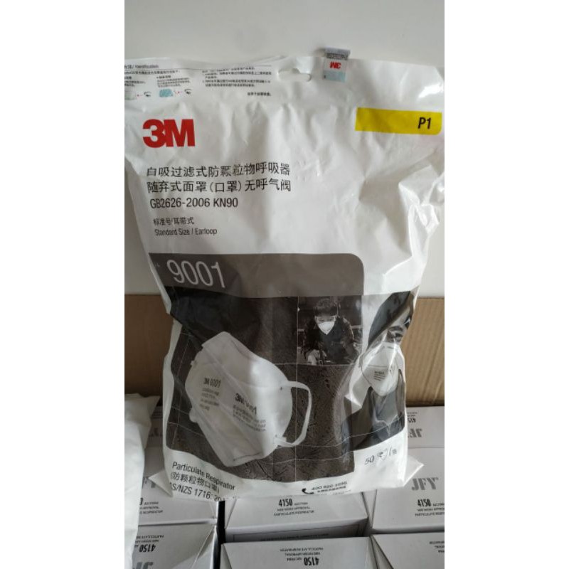 MASKER 3M 9001 KN90 ECER