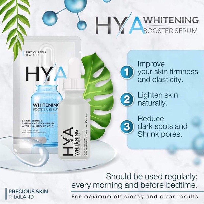 Precious Skin Hya Whitening Booster Face Serum