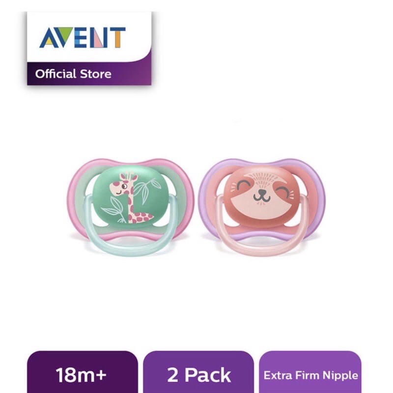 EMPENG PHILIPS AVENT  Avent ultra, TOMMEE TIPPEE DOT PACIFIER 18+  18+ EMPENG 6-18 bulan 0-6 bulan