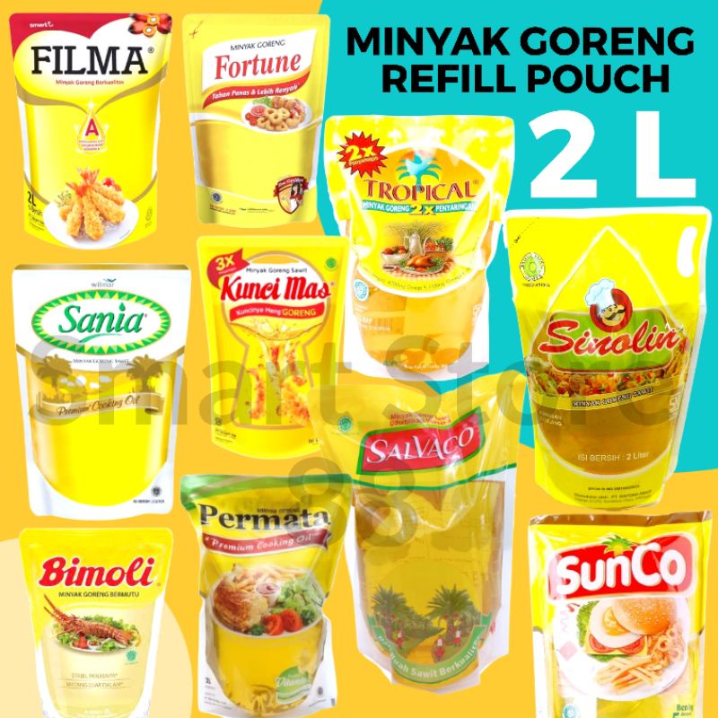 

MINYAK GORENG 2 LITER REFILL MINYAK GORENG PROMO