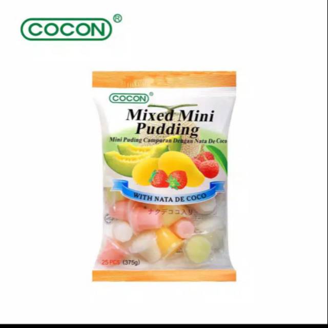 

Cocon mini Nata Decoco puding 15g x 25 cup