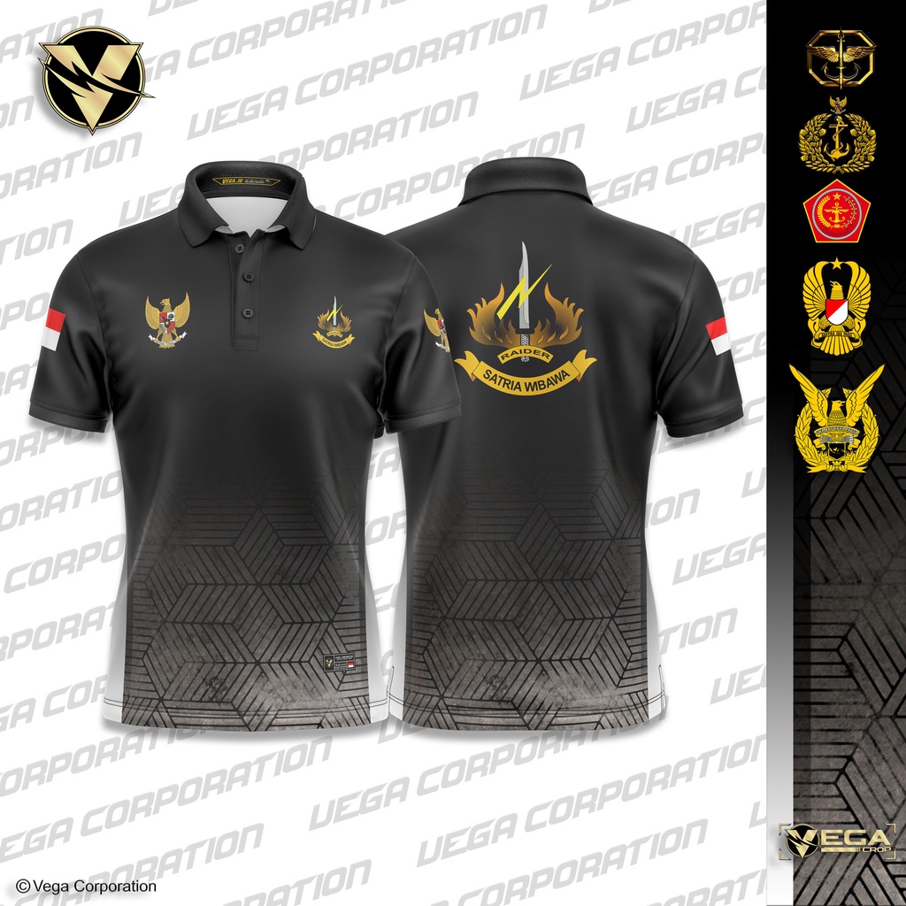 Jual Jersey Tni Ad Tni Al Tni Au Polri Free Custom Logo Shopee Indonesia