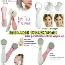 SETRIKA WAJAH / ION FACE MASSAGER/ STRIKA WAJAH