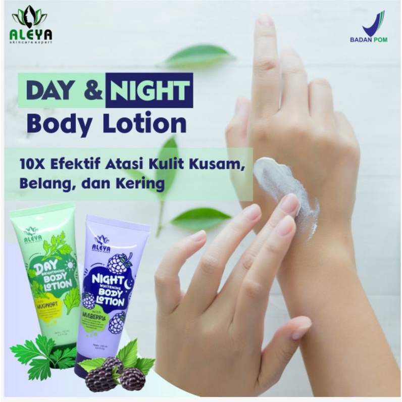 Lotion Pemutih Aleya Paket Lotion Aleya Whitening Bpom