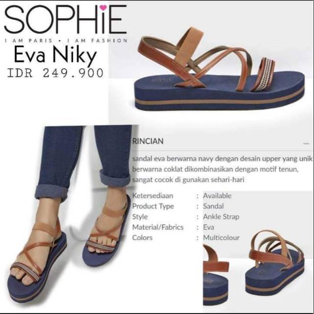 Sepatu Sandal Sophie Paris Eva Niky
