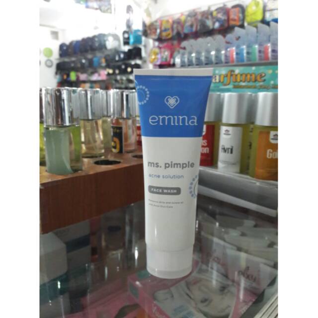 Emina ms. Pimple acne solution face wash
