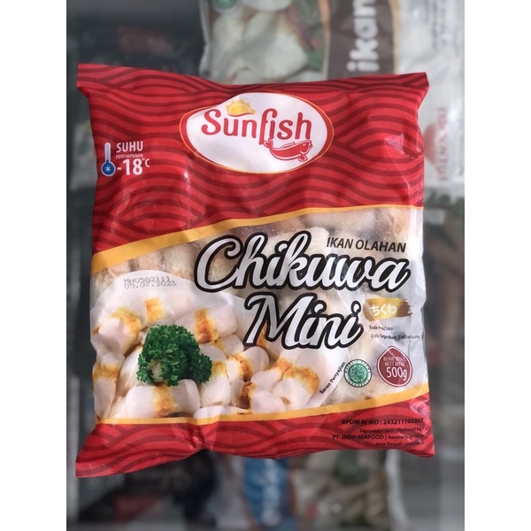 

Sunfish Chikuwa Mini / Ikan Olahan 500gr