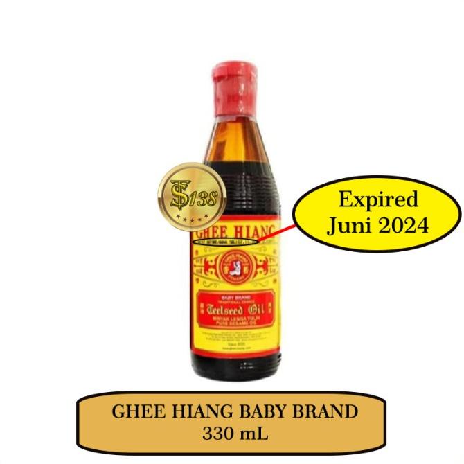 

Minyak Wijen Baby Brand GHEE HIANG / Baby Anak Pure Sesame Oil 330 mL