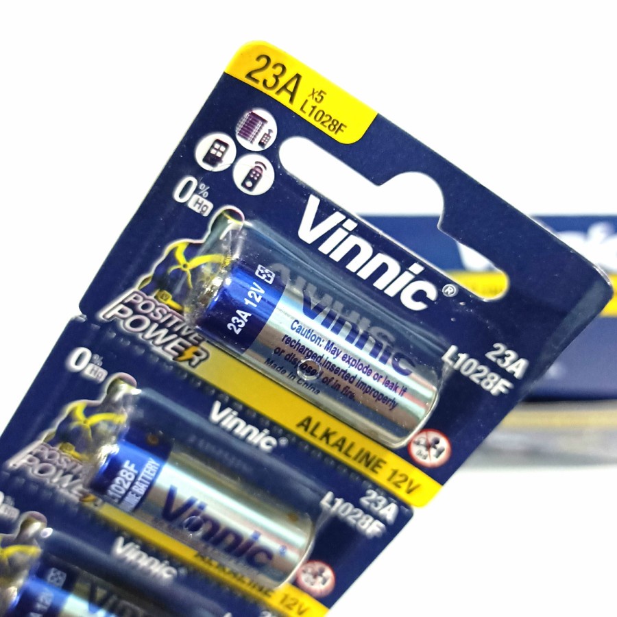 batre vinnic 23A /12v batre original batre remot batre bel rumah