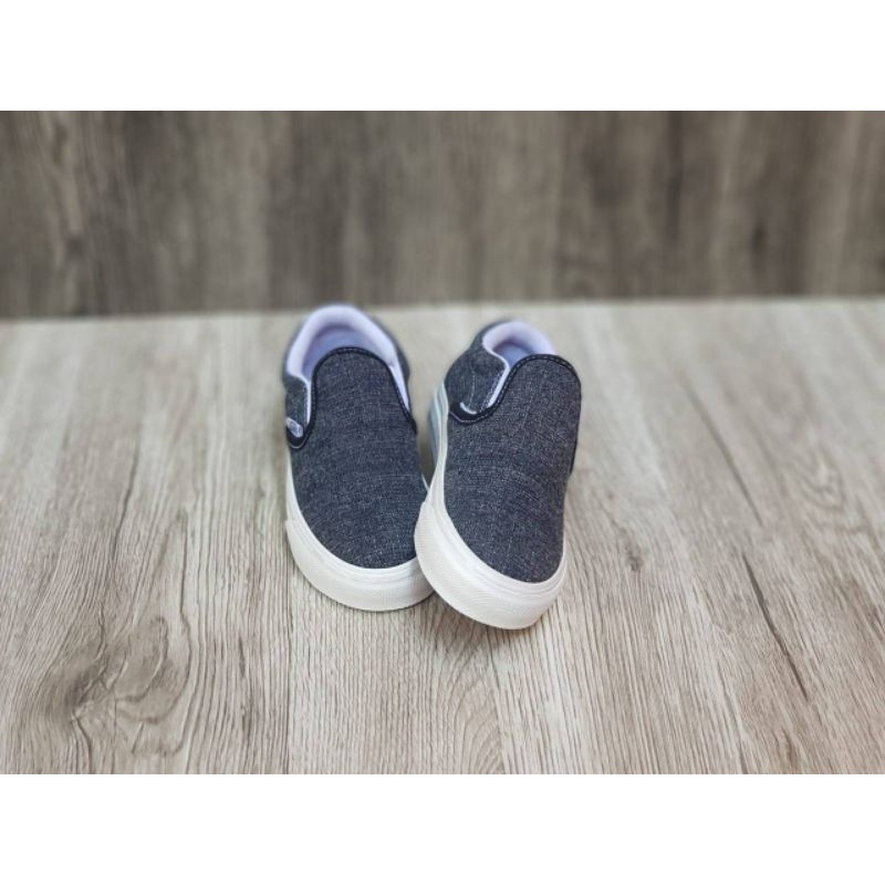 Sepatu Anak Vans Slip On Grey Size 21 - 35 Premium Quality