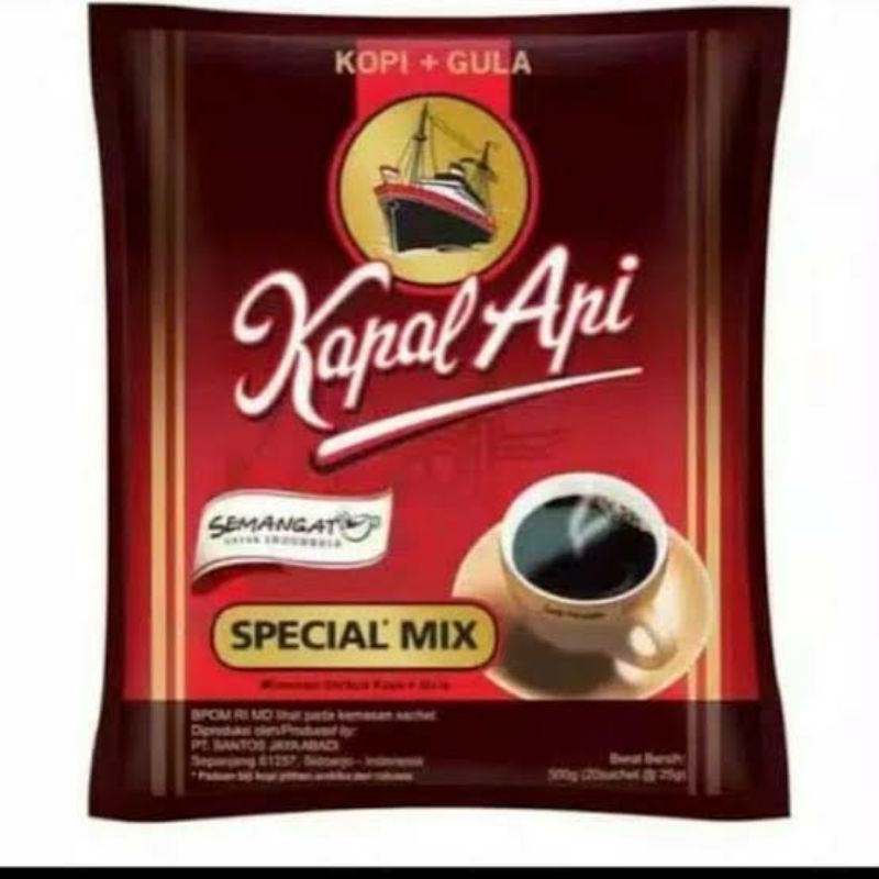 

Kopi Kapal Api Special Mix Kopi+Gula