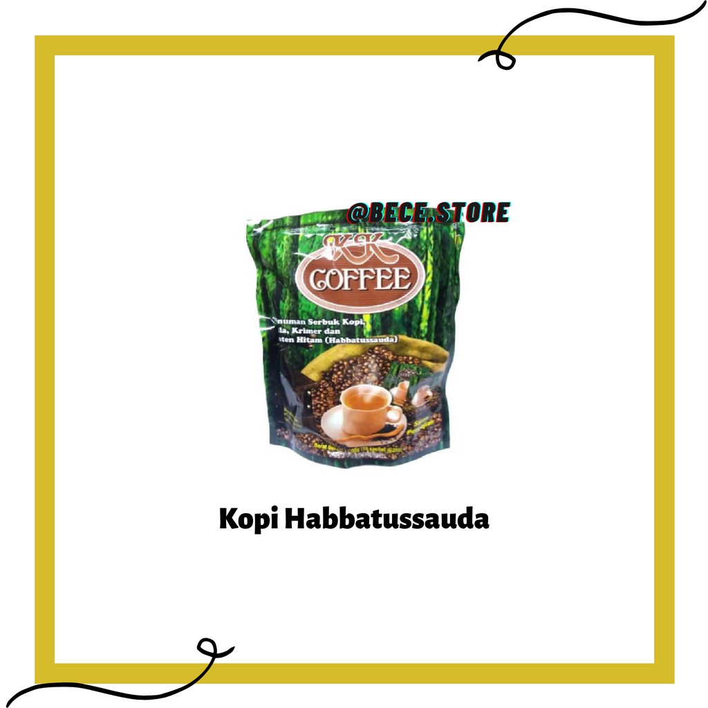 

KK Kopi Habbatussauda ORIGINAL - Isi 10 Sachet