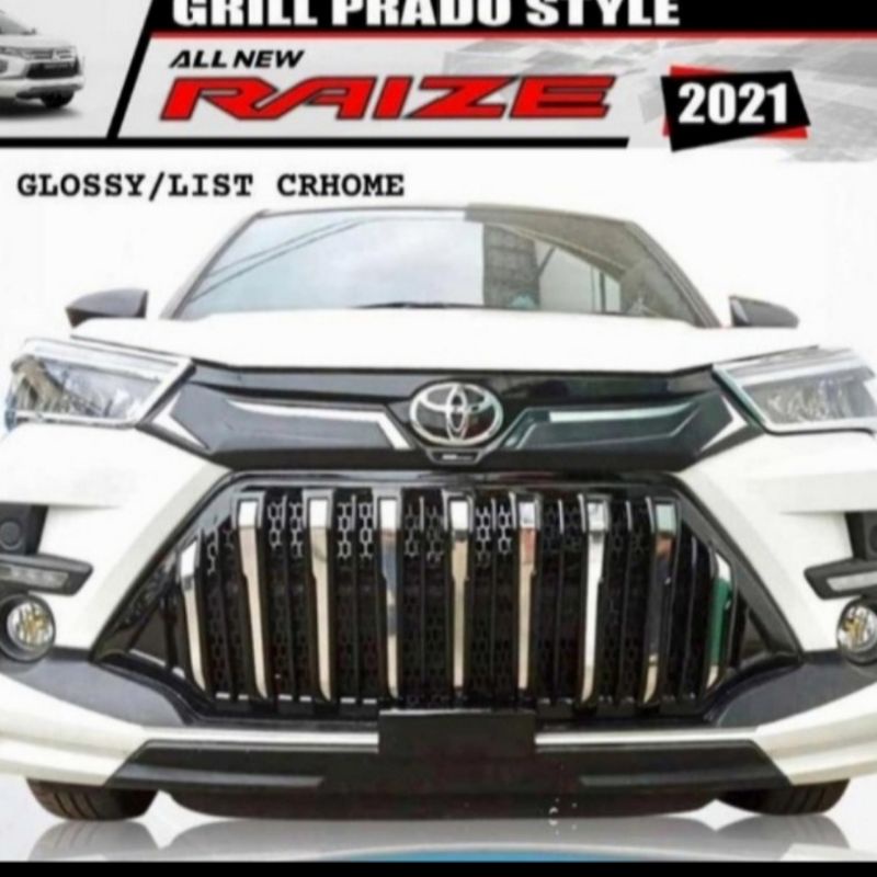 Grill apollo toyota raize 2021 grill raize
