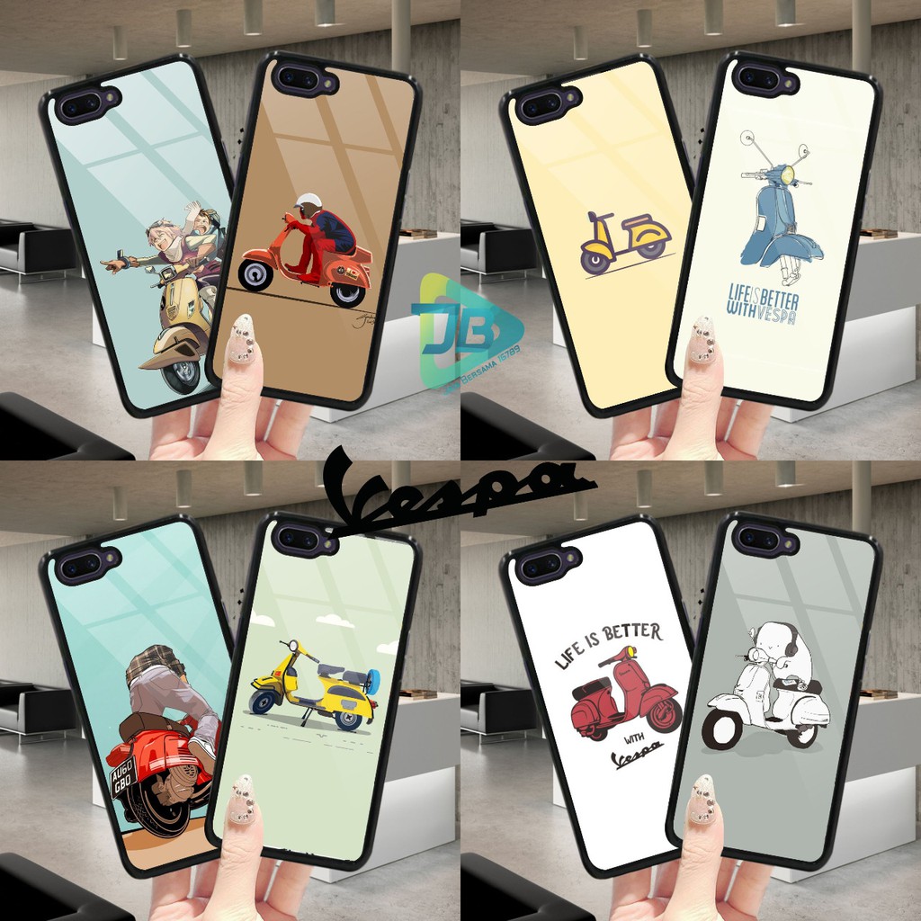 Hardcase 2D glossy VESPA samsung J1 J2 J3 J4+ J4 J5 J5 PRIME J5 J6 J6+ J6 CORE PRO PRIME JB2603