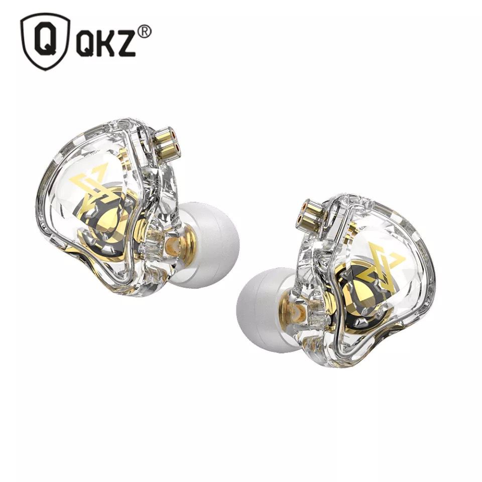 QKZ AK6 X IEM Earphone Hires with Mic - Dynamic Driver - Garansi Resmi 6 Bulan