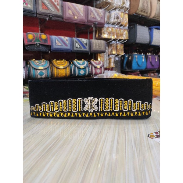 peci etnik Aceh | peci songkok beldu bordir khas Aceh