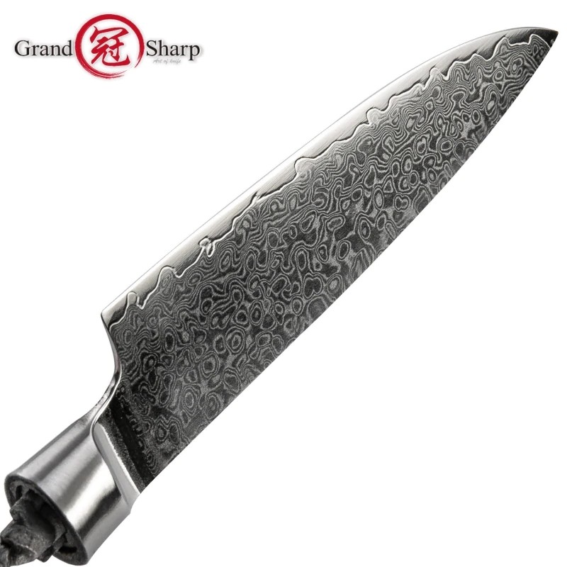 Damascus Kitchen Knife Blank Blade VG10 Japanese Damascus Steel DIY Tools Kitchen Knives Parts