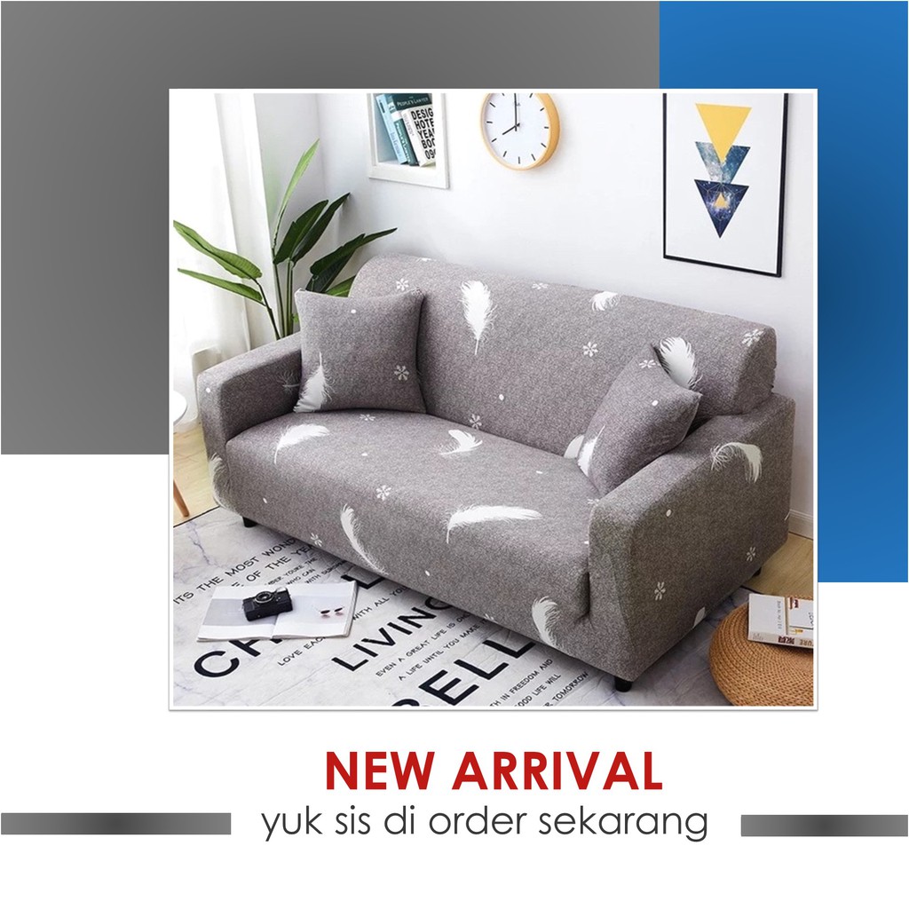 Cover Sofa 4 seater sarung pelindung sofa