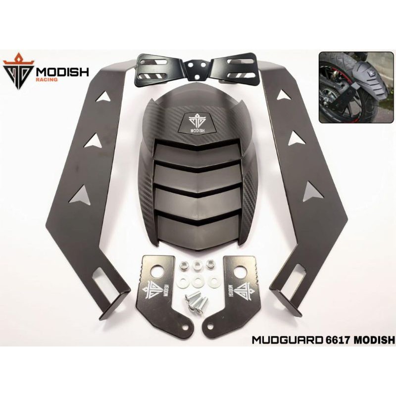 MUDGUARD CARBON MUDGUARD MOTOR UNIVERSAL R25 VIXION CBR CB150 TIGER MEGAPRPO XABRE