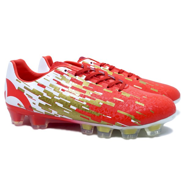 Sepatu Bola Ortuseight Blizzard FG SE - Red/Gold/White