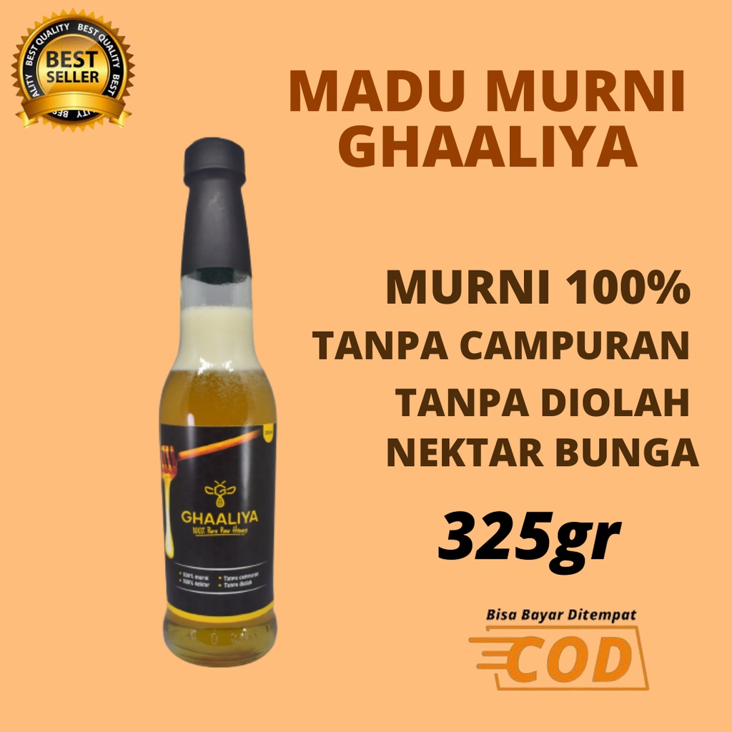 

Madu Murni Asli Nektar Bunga Kopi 250ml / 325 gram