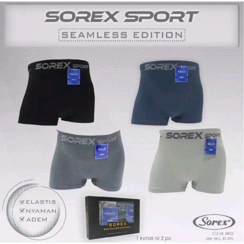 Cd Boxer pria Sorex 3802