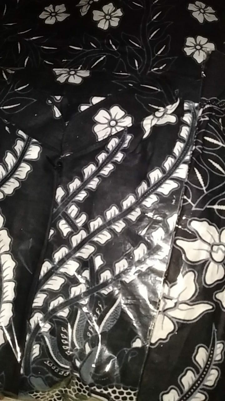 Batik Couple Keluarga - Couple Batik Ori Ndoro Jowi Garansi Termurah Shopee Motif Manuk Tarung Putih