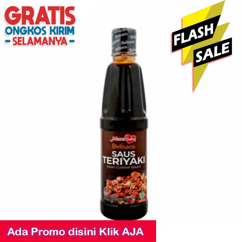 

Saus teriyaki MamaSuka Delisaos Saus teriyaki 260 mL