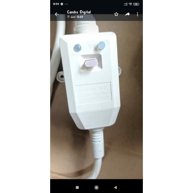 KABEL ELCB 16A WATER HEATER