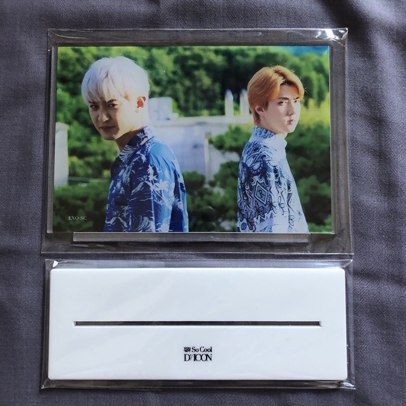 EXO SC acrylic standee Dicon