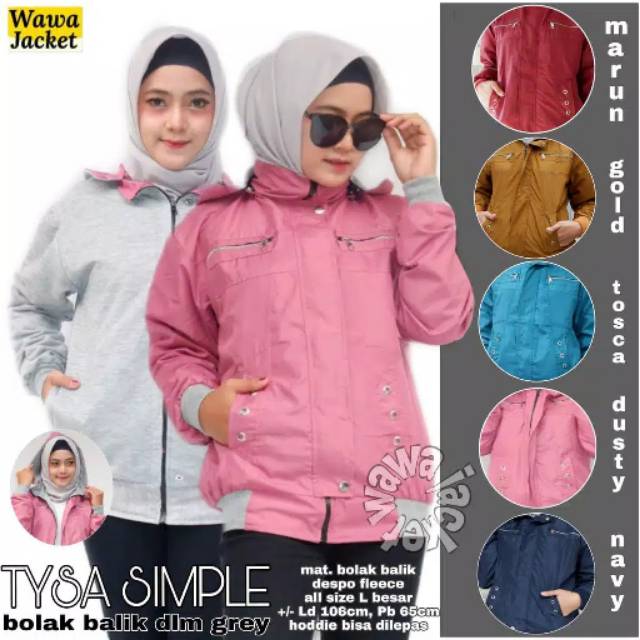 Jaket Wanita BB SF Molly / Jaket Cewek Attaya Babol PREMIUM JACKET MOLY