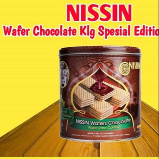 

Nissin wafers coklat
