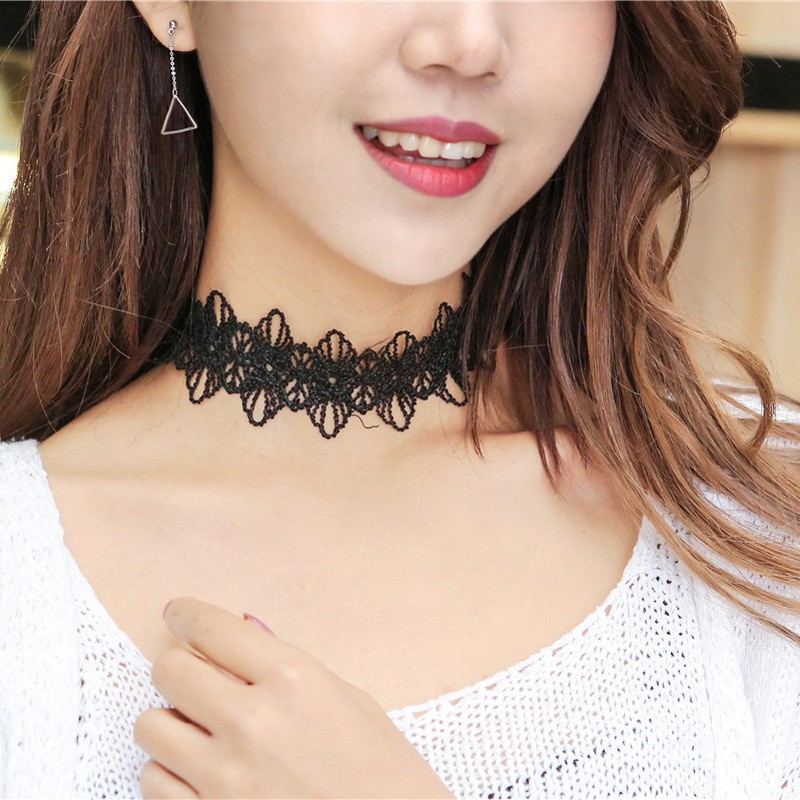 Kalung Choker Wanita Kekinian Aneka Model  MISS 100