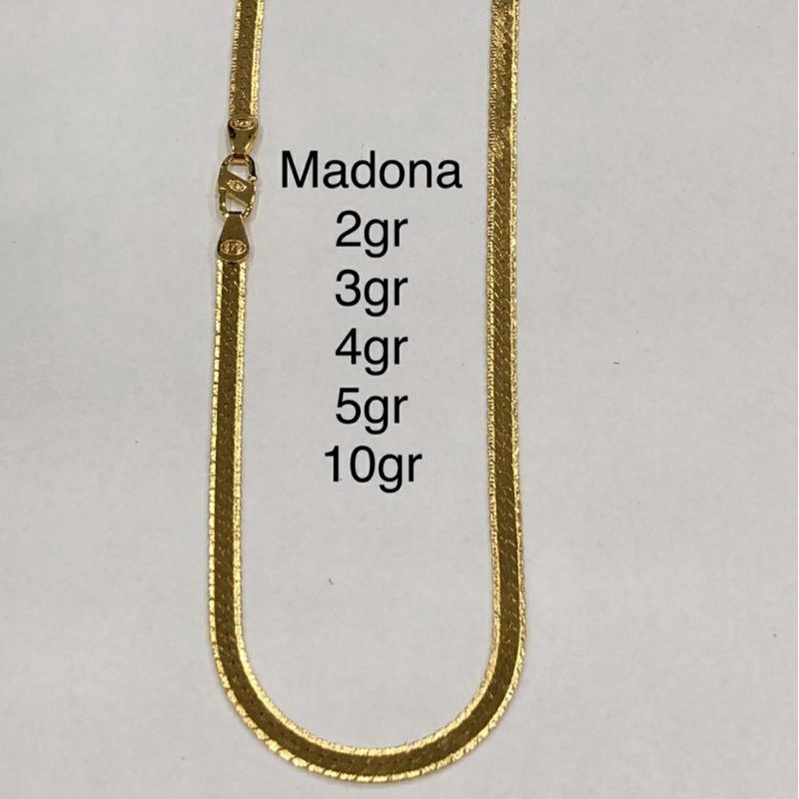 Kalung Liontin Pendant Bunga Batu Permata Ungu Tua Perhiasan Emas asli