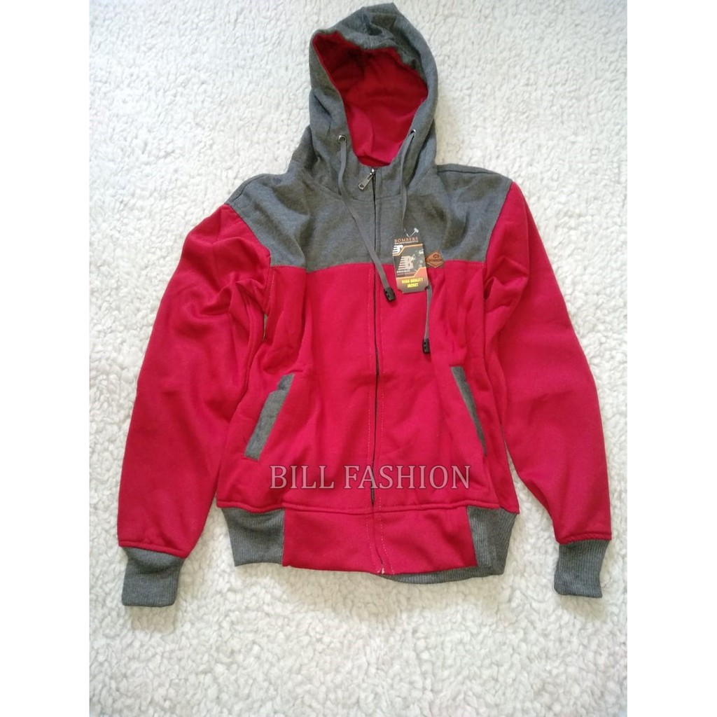 MODEL TERBARU Jaket Hoodie Zipper Cewek Kombinasi & Jaket Hoodie Bandung