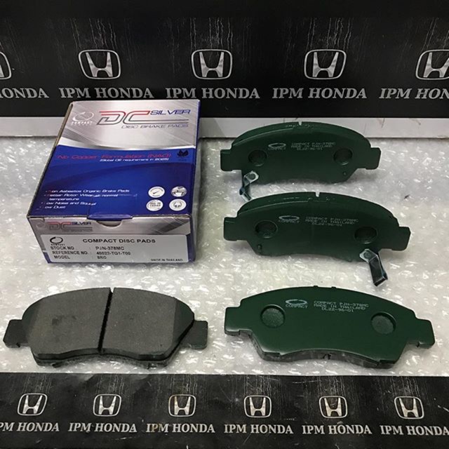 45022 TG1 SEL Brake Pad Kampas Rem Depan Honda Jazz GD3 City GD8 Idsi Vtec 2003 2004 2005 2006 2007 2008 Civic Genio Estillo 1992 1993 1994 1995 Brio RS Satya 2013 2014 2015 2016 2017 2018 2019 2020 2021 Compact Thailand TRW