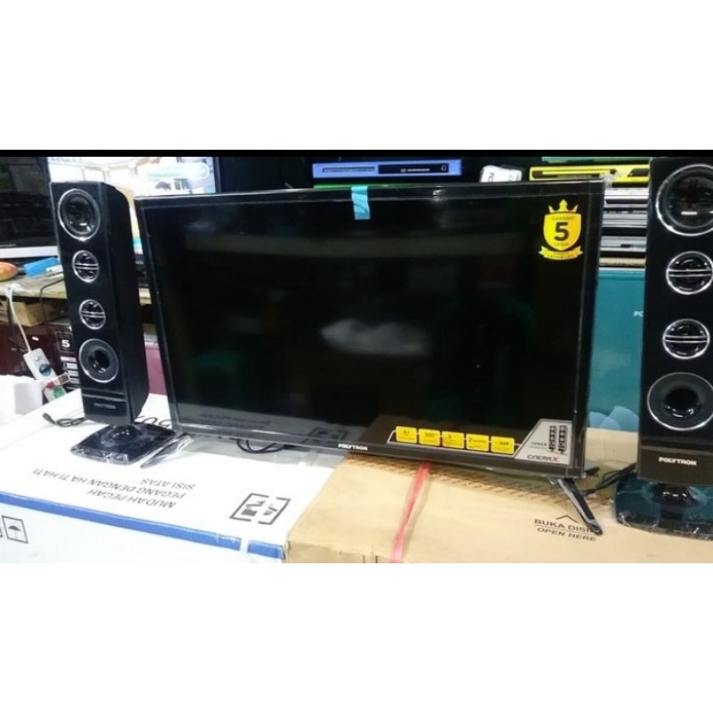 TV LED ANDROID POLYTRON 32 INCH CINEMAX PLD 32TV0755 DIGITAL /32T1506 DIGITAL ANDROID TV LED POLYTRO