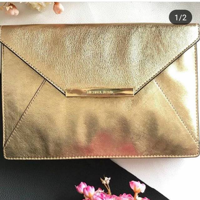 Michael Kors Clutch Limited edition gold