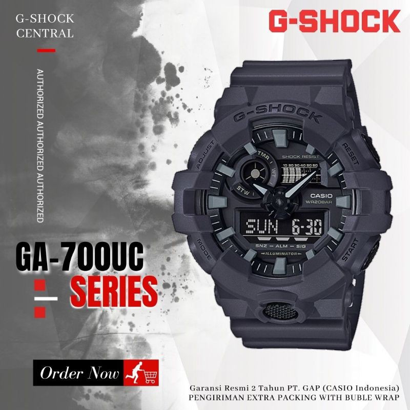 Jam Tangan Casio G-SHOCK GA-700UC-8A / GA 700UC 8ADR Original Garansi Resmi 2 Tahun