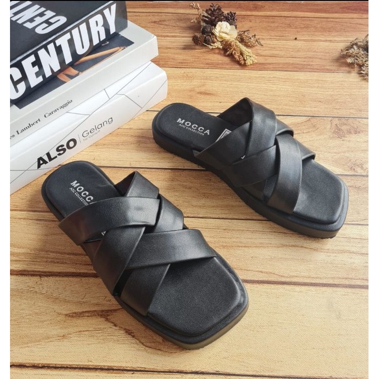 ABBUSHOES Bk 11 filp pop sepon super silang fabbi 3cm