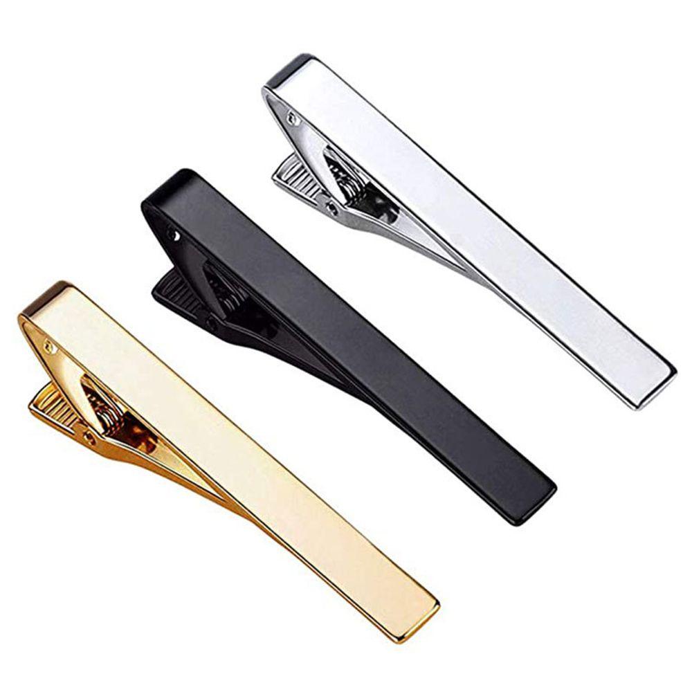 Lily Tie Clip Pin Dasi Bisnis Tembaga Stylish