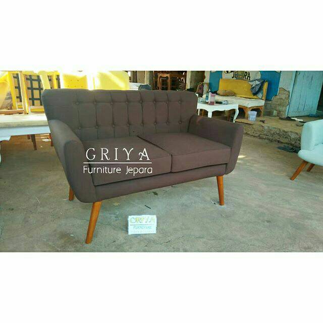 Sofa Retro Coklat