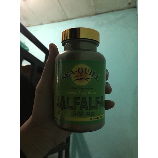 sea quill alfalfa 500mg/50tab